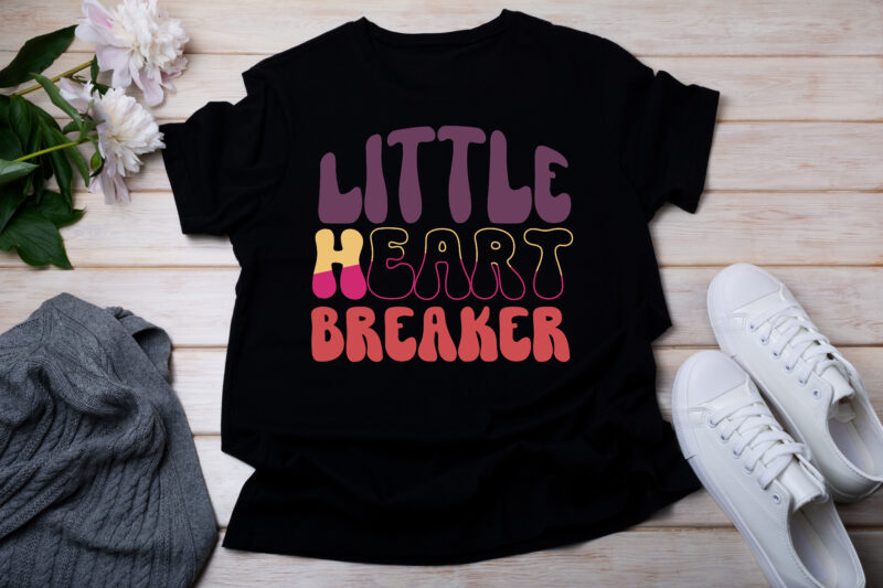 Little Heart Breaker T-SHIRT DESIGN