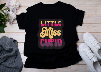 LITTLE MISS CUPID T-SHIRT DESIGN
