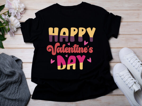 Happy valentine’s day t-shirt design