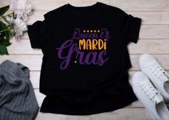 Queen Of Mardi Gras T-SHIRT DESIGN