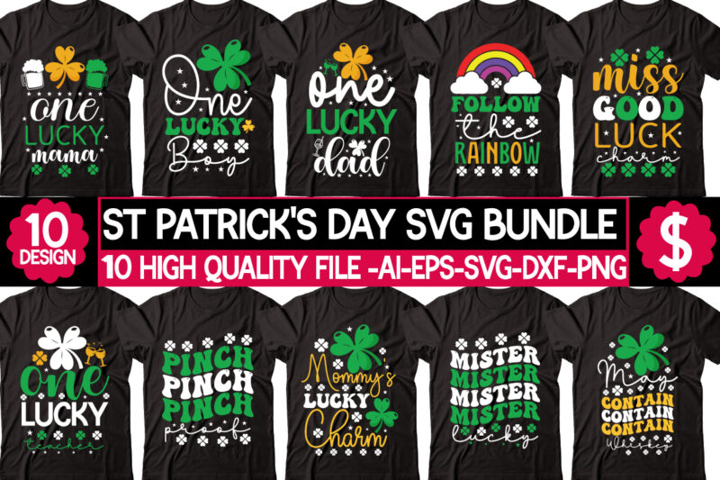 MEGA St. Patrick's day Design Bundle, St Patrick's Day SVG,Let The Shenanigans Begin, St. Patrick's Day svg, Funny St. Patrick's Day, Kids St. Patrick's Day, St Patrick's Day, Sublimation, St
