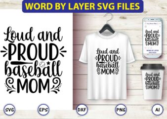 Loud and proud baseball mom,Baseball Svg Bundle, Baseball svg, Baseball svg vector, Baseball t-shirt, Baseball tshirt design, Baseball, Baseball design,Biggest Fan Svg, Girl Baseball Shirt Svg, Baseball Sister, Brother, Cousin,