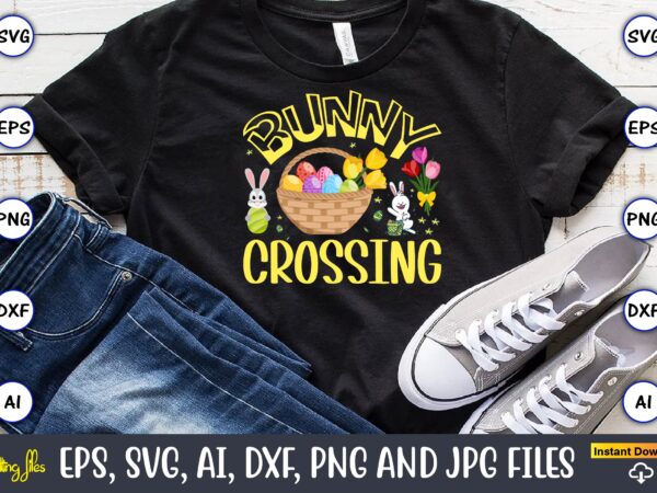 Bunny crossing,easter,easter bundle svg,t-shirt, t-shirt design, easter t-shirt, easter vector, easter svg vector, easter t-shirt png, bunny face svg, easter bunny svg, bunny easter svg, easter bunny svg,easter bundle svg,