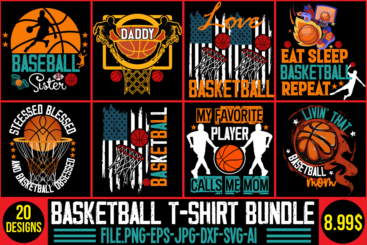 Basketball T-shirt Bundle ,vector t shirt design,20 Designs,on sell  Design,0-3, 0.5, 001, 007, 01, 02, 1, 10, 100%, 101, 11, 123, 160, 1865,  188, 1950s, 1957, 1960s, 1971, 1978, 1980s, - Buy t-shirt designs