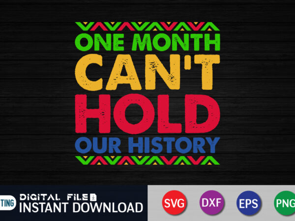 One month can’t hold our history vector, black history month shirt, black shirt vector, black women vector, history shirt, black history month shirt print template, black history svg, juneteenth svg,