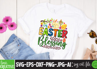 Easter Blessing Sublimation PNG,Easter T-shirt Design Bundle ,a-z t-shirt design design bundles all easter eggs babys first easter bad bunny bad bunny merch bad bunny shirt bike with flowers hello