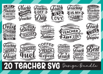 Teacher Svg Design Bundle