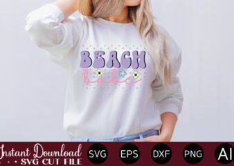 Beach Babe t shirt design,Summer Bundle SVG, Beach Svg, Summertime svg, Funny Beach Quotes Svg, Summer Cut Files, Summer Quotes Svg, Svg files for cricut, Silhouette Summer Bundle SVG, Summer