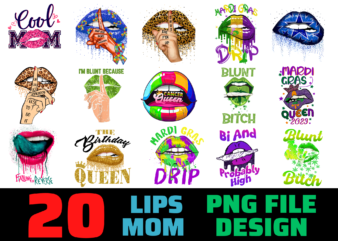 20 Lips shirt Designs Bundle For Commercial Use, Lips T-shirt, Lips png file, Lips digital file, Lips gift, Lips download, Lips design