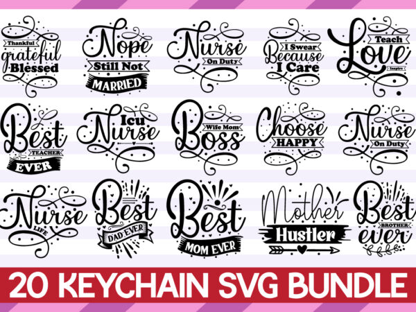Keychain svg bundle ,keychain quotes svg bundle, round keychain svg, designs for keychains, hand lettered keychain quotes, cut files for cricut & silhouette keychain design laser cut files, keychain svg