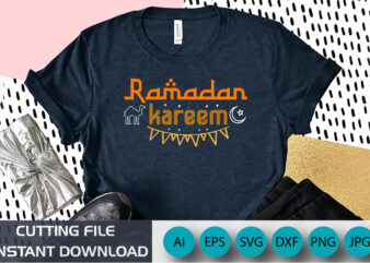 Ramadan Kareem T-Shirt Design, Ramadan Mubarak T-Shirt, Muslim Shirt, Ramadan Gift, Islamic Shirts, Muslim Kids Shirt, Ramadan Kareem T-Shirt, Funny Fasting Shirt, Not Even Water