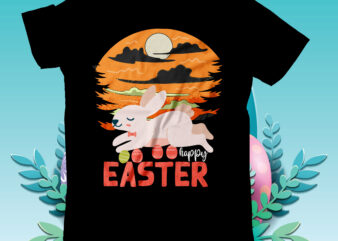 Happy Easter T-Shirt Design,Happy Easter Sublimation Design , Easter T-shirt Design Bundle ,Happy easter Svg Design,Easter Day Svg Design, Happy Easter Day Svg free, Happy Easter SVG Bunny Ears Cut