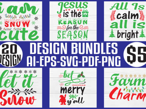 Merry christmas sweater design bundle, merry christmas t-shirt design bundle, christmas svg bundle, winter svg, santa svg, holiday, merry christmas, happy new year, christmas bundle png-svg-ai-eps-pdf-dxf