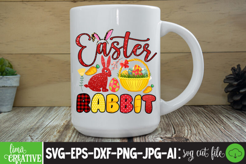 Easter Rabbit Sublimation PNG, Easter T-shirt Design Bundle ,a-z t-shirt design design bundles all easter eggs babys first easter bad bunny bad bunny merch bad bunny shirt bike with flowers