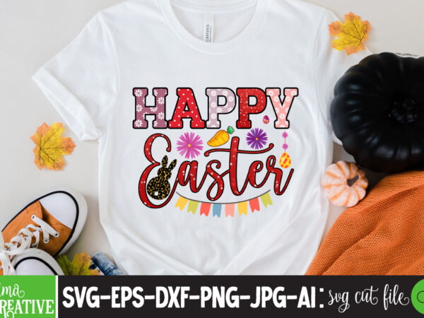 Happy easter sublimation png, easter t-shirt design bundle ,a-z t-shirt design design bundles all easter eggs babys first easter bad bunny bad bunny merch bad bunny shirt bike with flowers