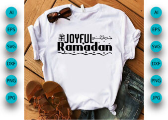 Joyful Ramadan, Ramadan Kareem T-Shirt Design, Ramadan Mubarak T-Shirt, Muslim Shirt, Ramadan Gift, Islamic Shirts, Muslim Kids Shirt, Ramadan Kareem T-Shirt, Funny Fasting Shirt, Not Even Water