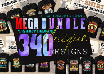 Big Dog T-shirt Design Bundle