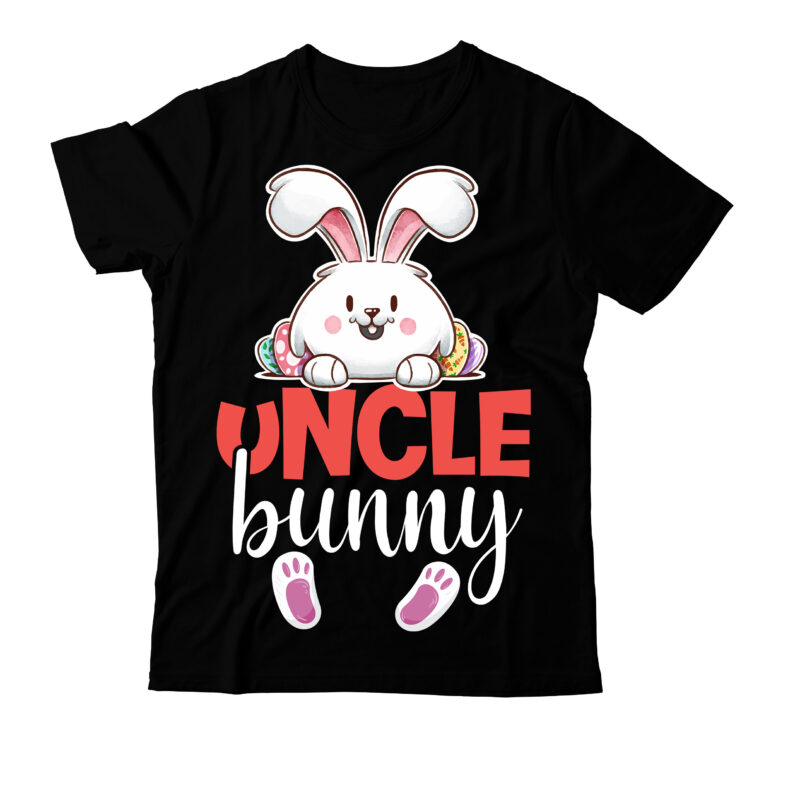 Uncle Bunny T-Shirt Design