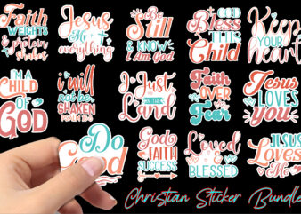 Christian-Sticker-Bundle