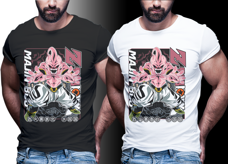 Majin Buu designs, themes, templates and downloadable graphic
