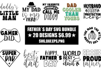 Father`s Day Svg Bundle