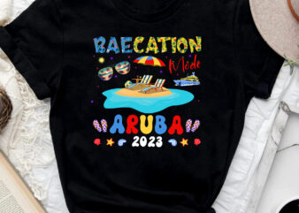 Baecation Mode Aruba 2023,Aruba Flag, Aruba Vacation, Group Matching, Honeymoon Matching Shirt, Birthday Couple Trip Shirt PNG File PC