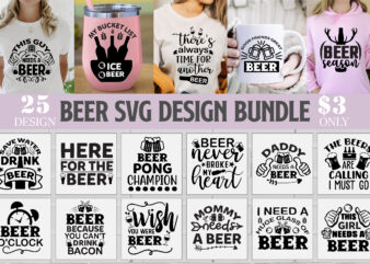 Beer Svg Design Bundle
