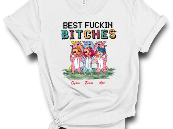 Bestie custom mug best fuckin bitches we_re full of sarcasm _ profanity personalized best friend gift pc t shirt template