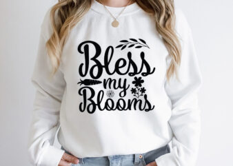 Bless my blooms SVG design, Spring Svg, Spring Svg Bundle, Easter Svg, Spring Design for Shirts, Spring Quotes, Spring Cut Files, Cricut, Silhouette, Svg, Dxf, Png, EpsHappy Easter Car Embroidery