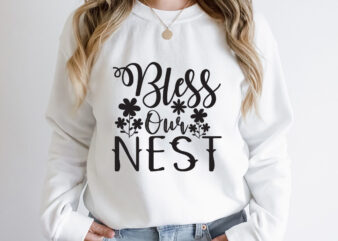 Bless our nest SVG design, Spring Svg, Spring Svg Bundle, Easter Svg, Spring Design for Shirts, Spring Quotes, Spring Cut Files, Cricut, Silhouette, Svg, Dxf, Png, EpsHappy Easter Car Embroidery