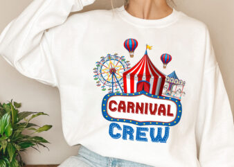 Carnival Crew Ringmaster Circus Theme Carnival Funny Matching Family NL 0203