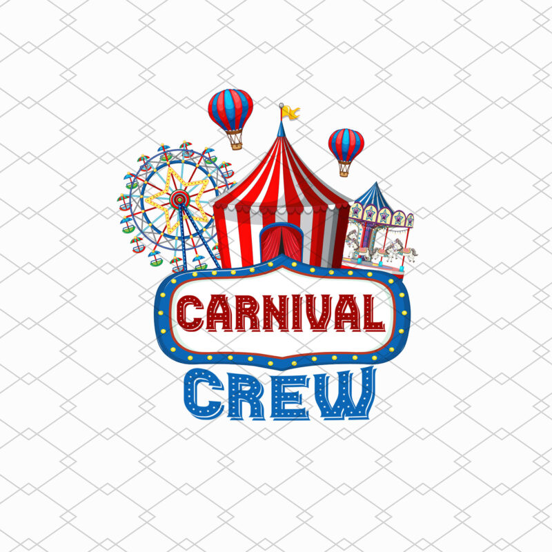 Carnival Crew Ringmaster Circus Theme Carnival Funny Matching Family NL 0203