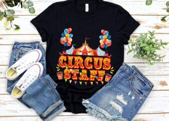 Circus Staff Circus Themed Party Matching Group Colleague NL 0203 t shirt vector file