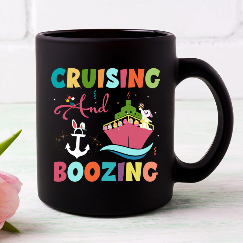 Cruising And Boozing Funny Easter Day Cruise Squad NC 0103
