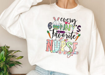 Cute Every Bunnys Is Favorite Nurse Cute Bunnies Easter Eggs NL 2702