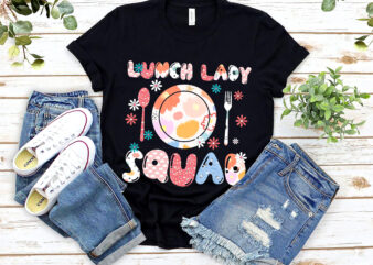Cute Happy Easter Day Lunch Lady Squad Women Matching Group NL 0903