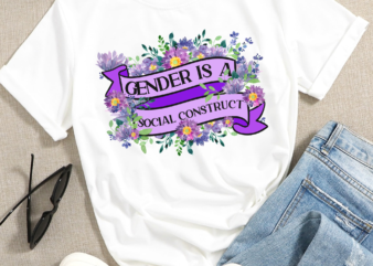 DH Gender is a Social Construct, Trans Pride LGBTQ Shirt, Transgender Shirt, Trans Pride, LGBT Shirt