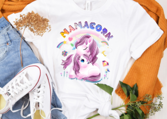 DH Mamacorn Mother_s Day Shirt, Unicorn Mom Shirt, Mother Gift, New Mom Shirt