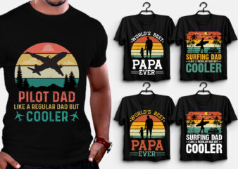 Dad Papa,Dad Papa T-Shirt Design