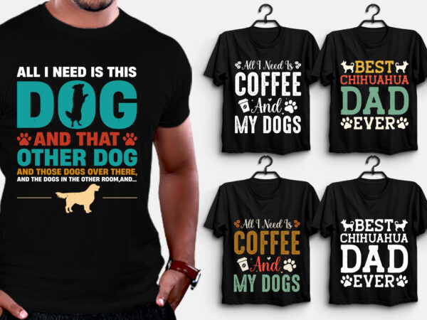 Dog t-shirt design