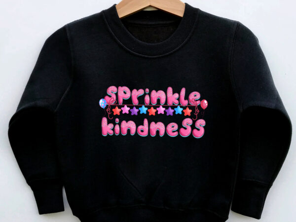 Donut sprinkle kindness funny doughnut lovers sweets nc 2802 t shirt vector illustration