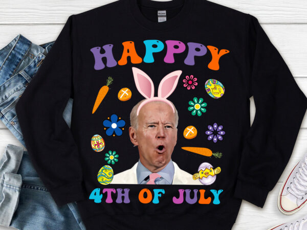 Easter day funny joe biden happy 4th of july bunny easter nl 1103 vector clipart