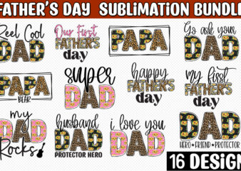 Father's day png sublimation bundle