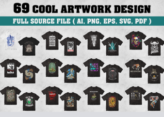 i Love 69 Cool Artwork Skull SVG Bundle T-shirt Design Nice design