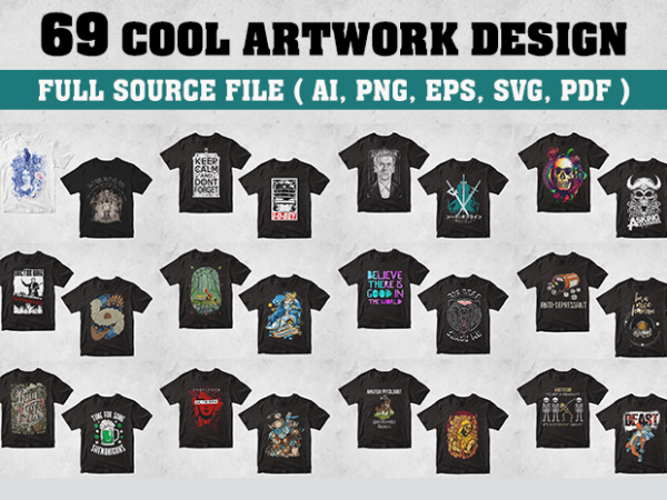 I love 69 cool artwork skull svg bundle t-shirt design nice design