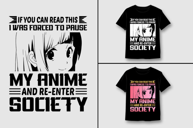 Anime T-Shirt Design