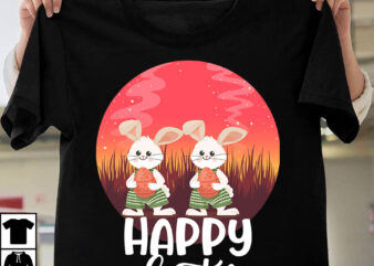 Happy Easter T-Shirt Design,Happy Easter Sublimation Design , Easter T-shirt Design Bundle ,Happy easter Svg Design,Easter Day Svg Design, Happy Easter Day Svg free, Happy Easter SVG Bunny Ears Cut