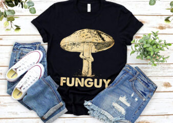 Funguy Funny Fungi Fungus Mushroom Men Funny Guy NL 0803