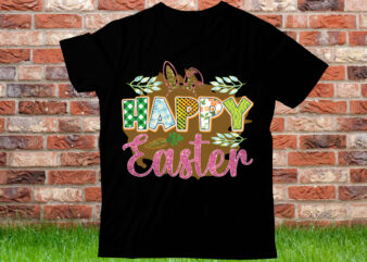 Happy Easter Sublimation design, Happy Easter Car Embroidery Design, Easter Embroidery Designs, Easter Bunny Embroidery Design files , Easter embroidery designs for machine, Happy Easter Stacked Cheetah Leopard Bunny Rabbit