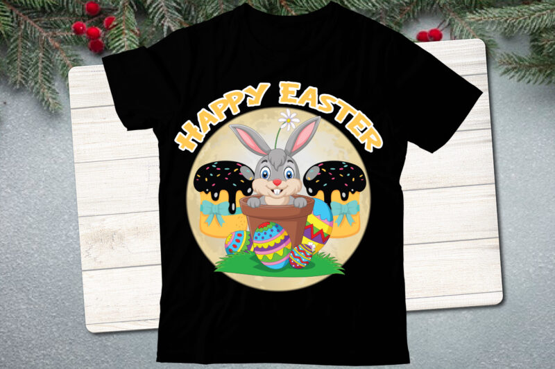 Happy Easter T shirt design , Happy Easter Car Embroidery Design, Easter Embroidery Designs, Easter Bunny Embroidery Design files , Easter embroidery designs for machine, Happy Easter Stacked Cheetah Leopard